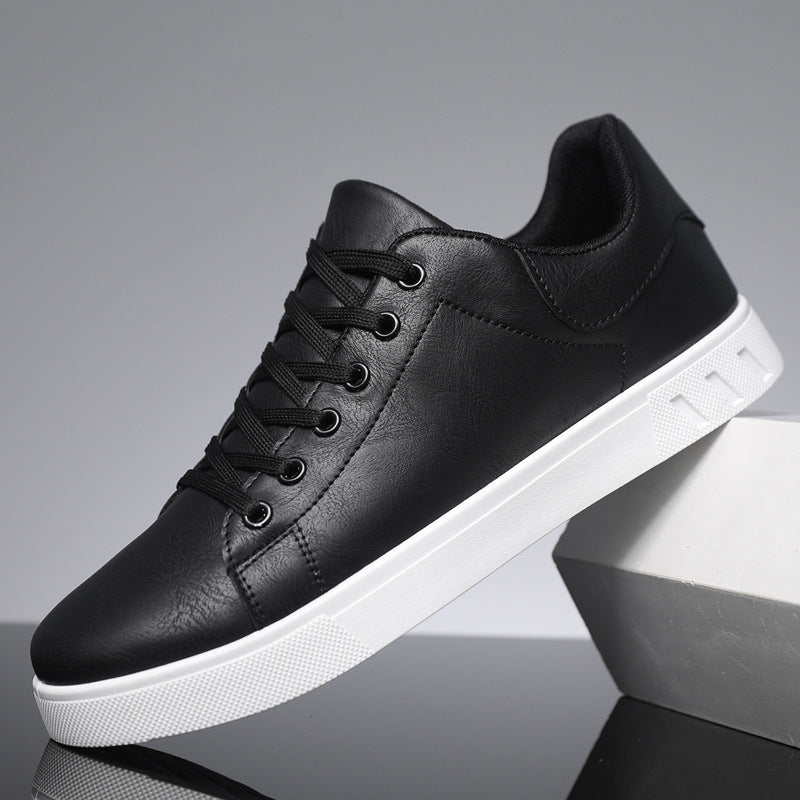 Berlin Leather Sneakers - Men's in black
