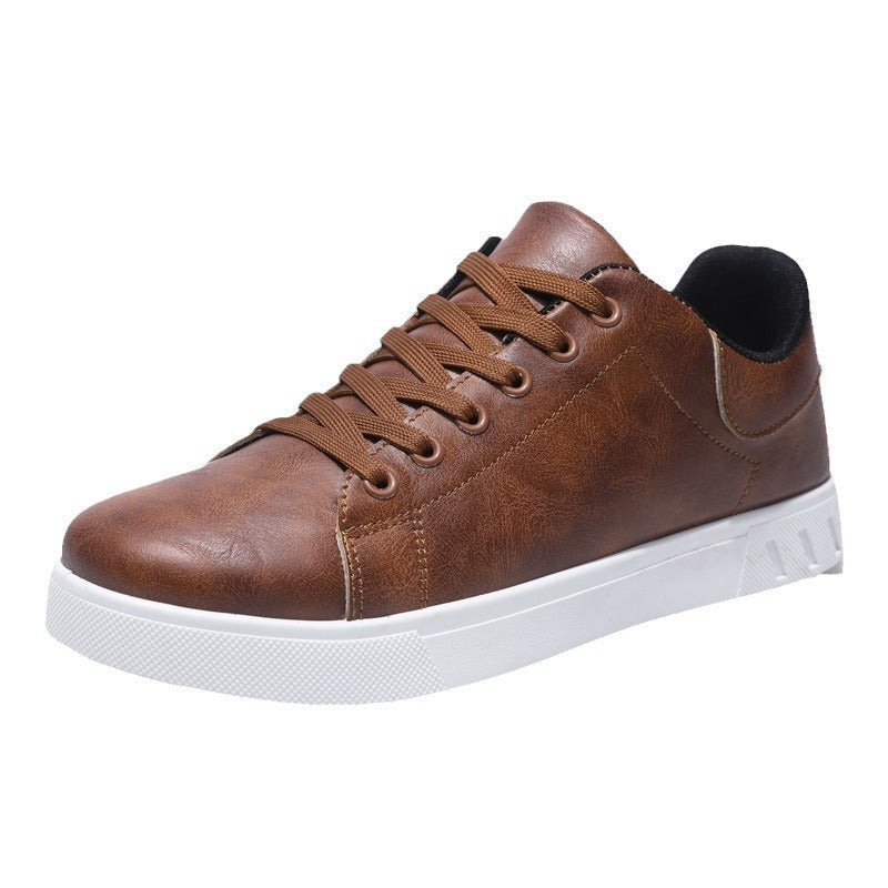 Berlin Leather Sneakers - Men's in black