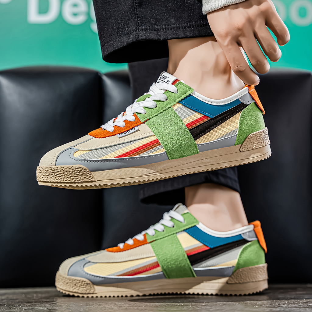 Dalston Retro Sneakers - Men's in green