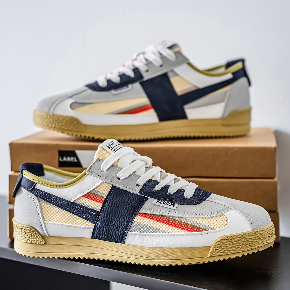 Dalston Retro Sneakers - Men's in green