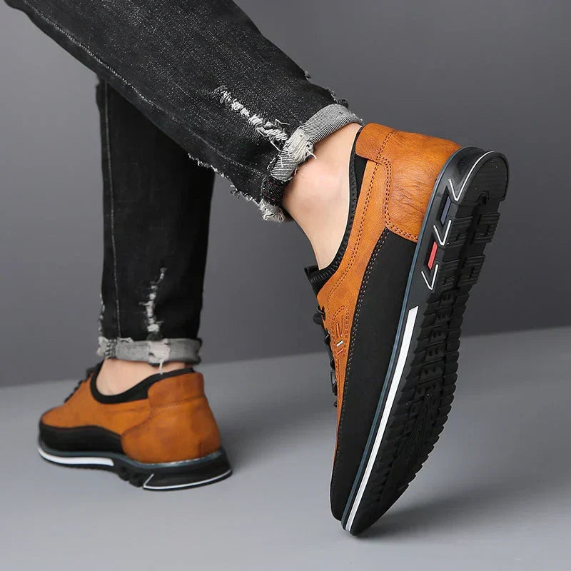 Bancroft Artisan Leather Shoes - Unisex in black