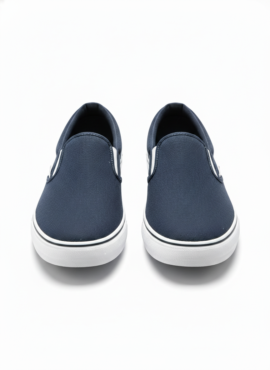 Rex Canvas Slip-On Shoes - Men's in navy