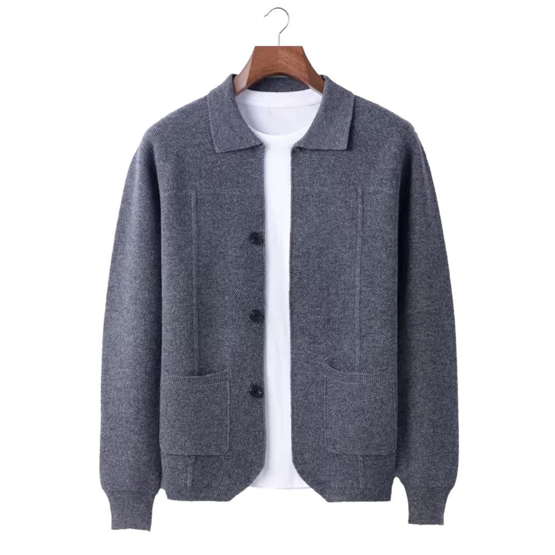 Pemberton Merino Overshirt - Men's in gray