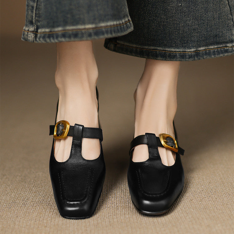 Marlowe Leather Heels - Women's in pink