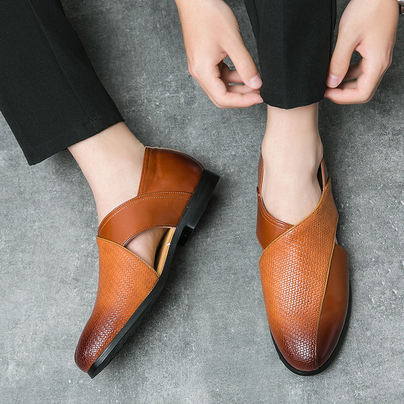 Oscar Leather Loafers - Men's in brown