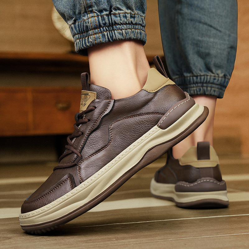 Noble Italiana Leather Sneakers - Unisex in green