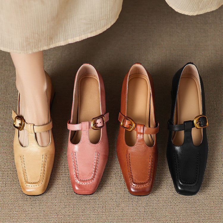 Marlowe Leather Heels - Women's in brown