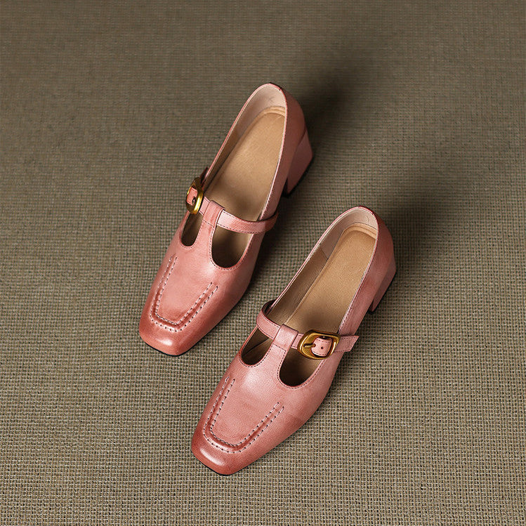 Marlowe Leather Heels - Women's