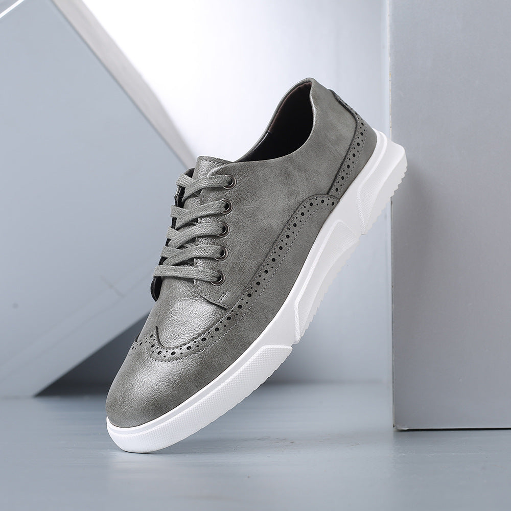 Harrington Leather Sneakers - Men's in light brown