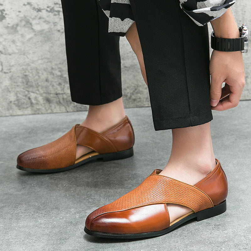 Oscar Leather Loafers - Men's in brown