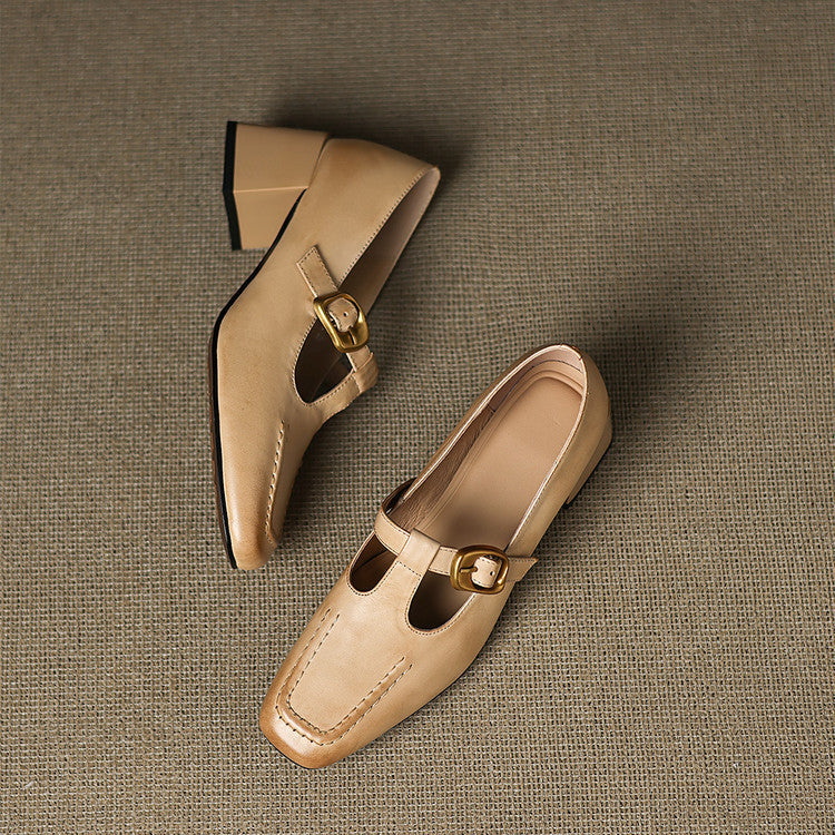 Marlowe Leather Heels - Women's in pink