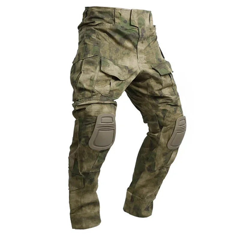 Maximilian Tactical Pants - Unisex in camouflage green