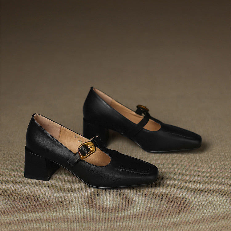 Marlowe Leather Heels - Women's in pink