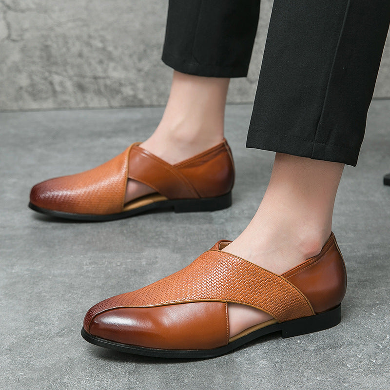 Oscar Leather Loafers - Men's in brown