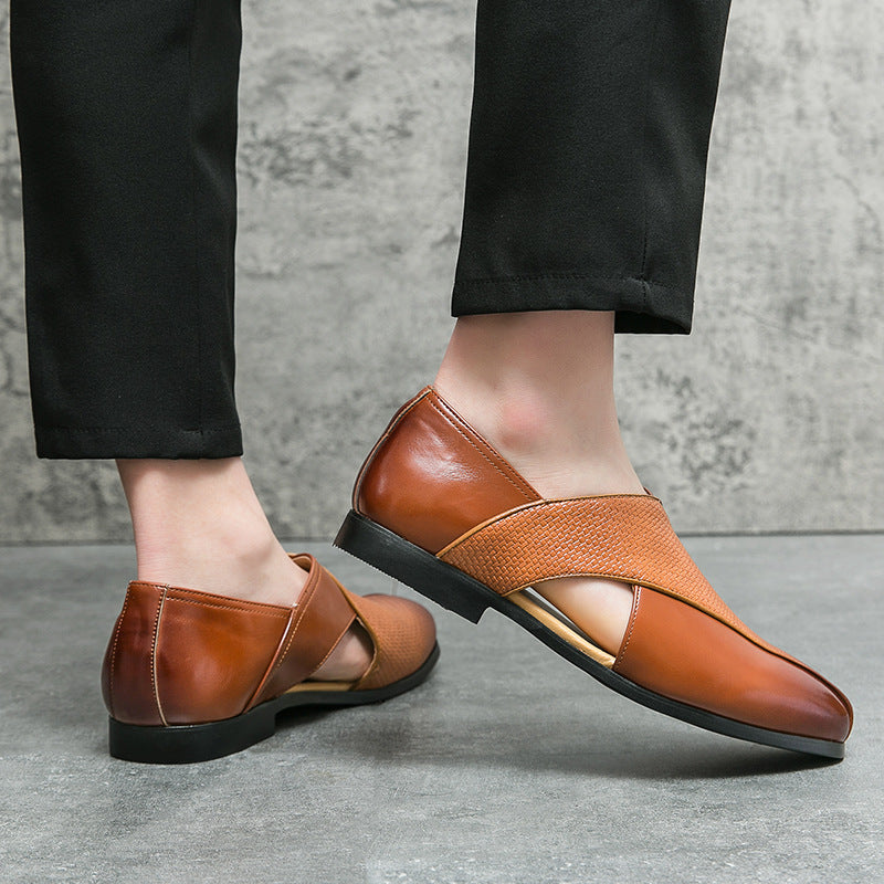 Oscar Leather Loafers - Men's in brown