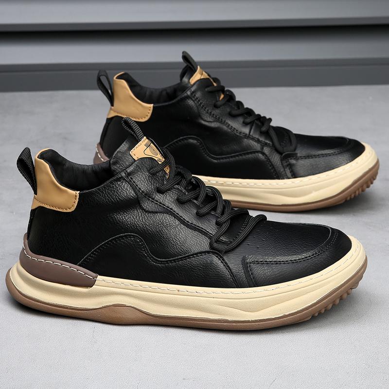 Alberti Leather Sneakers - Men's in green