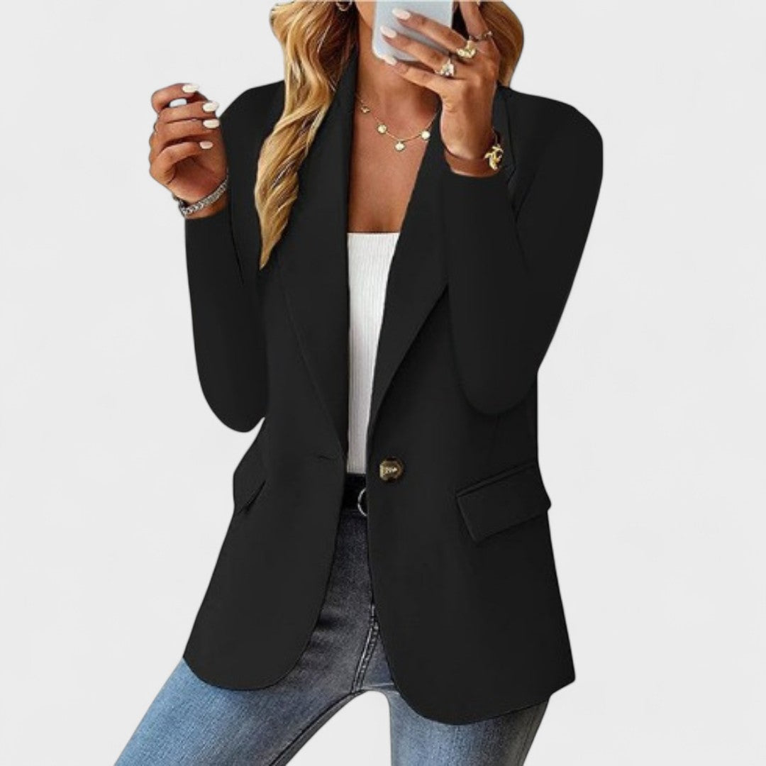 Tabitha Tailored Blazer - Unisex in red