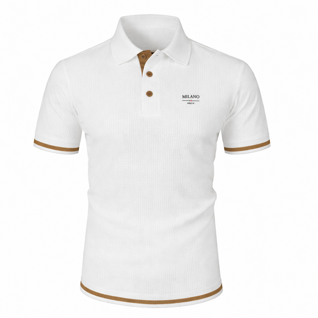 Kensington Cotton Polo - Men's in white