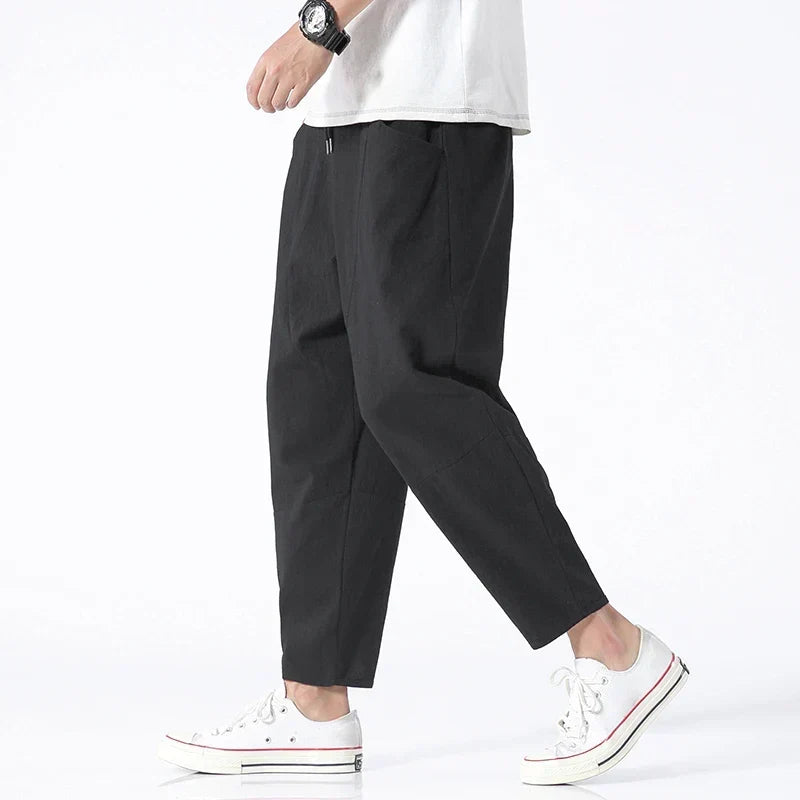 Kyoto Linen Shorts - Men's in khaki