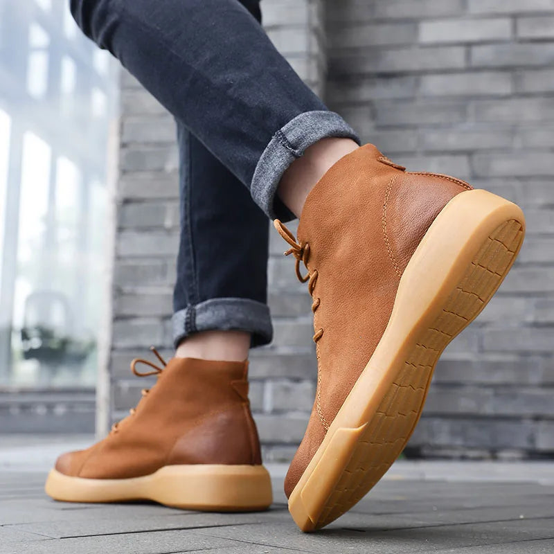 Kingsley Leather Shoes - Men's in brown