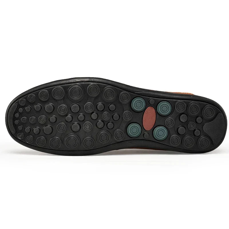 Langley Leather Loafers - Men's in black