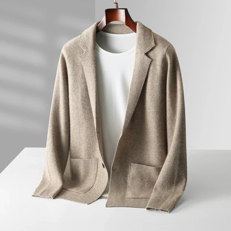 Pemberton Cashmere Cardigan - Unisex in brown