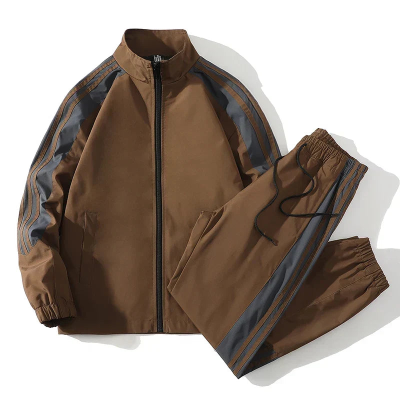 Vance Tracksuit - Men's in brown