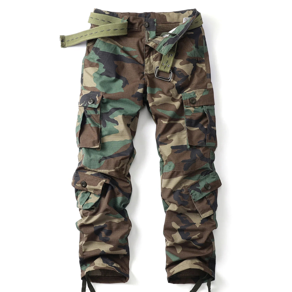 Kellan Camouflage Pants - Unisex in green