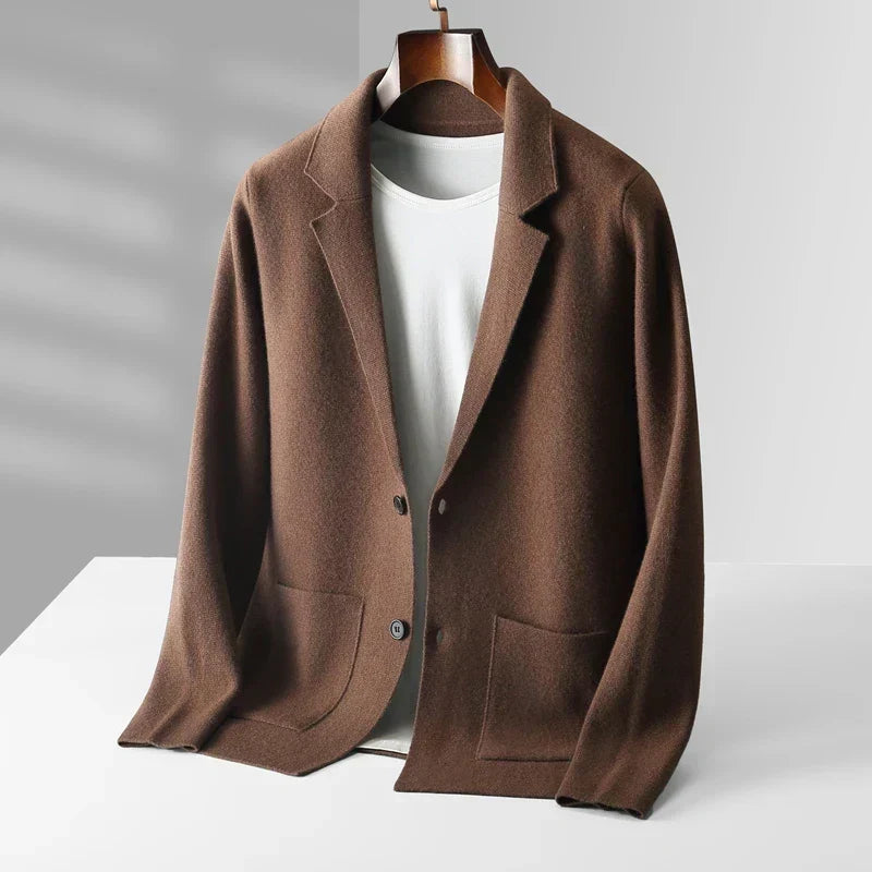 Pemberton Cashmere Cardigan - Unisex in brown