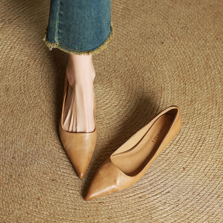 Hartley Leather Heels - Women's in brown