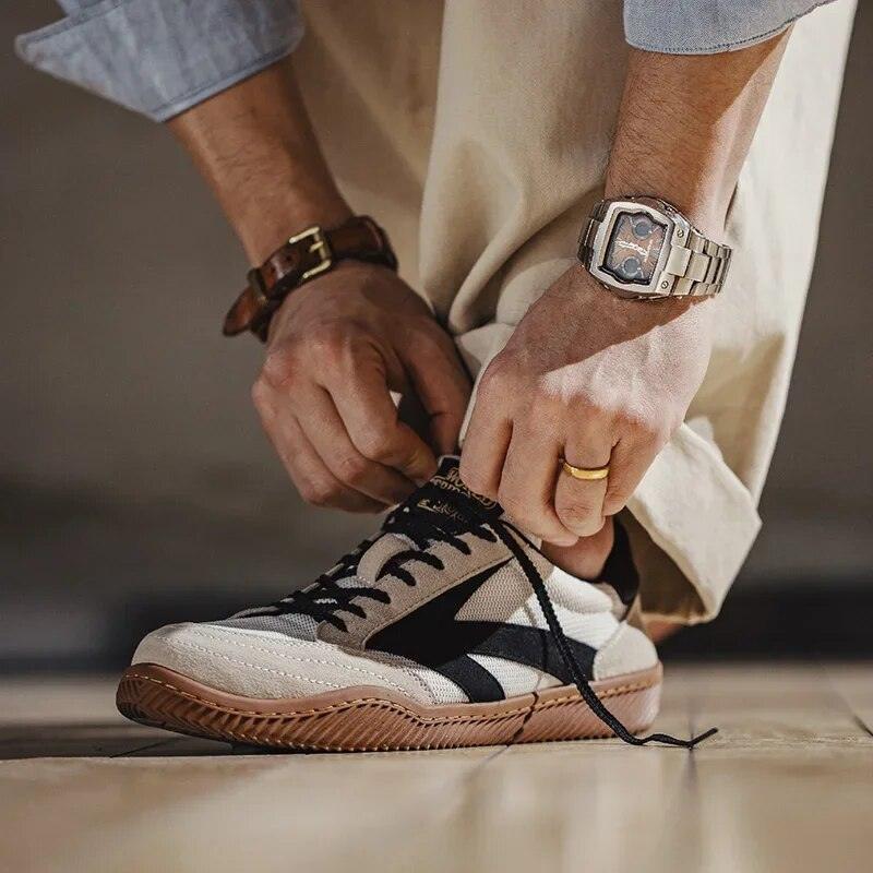 Suede Sneakers - Men's