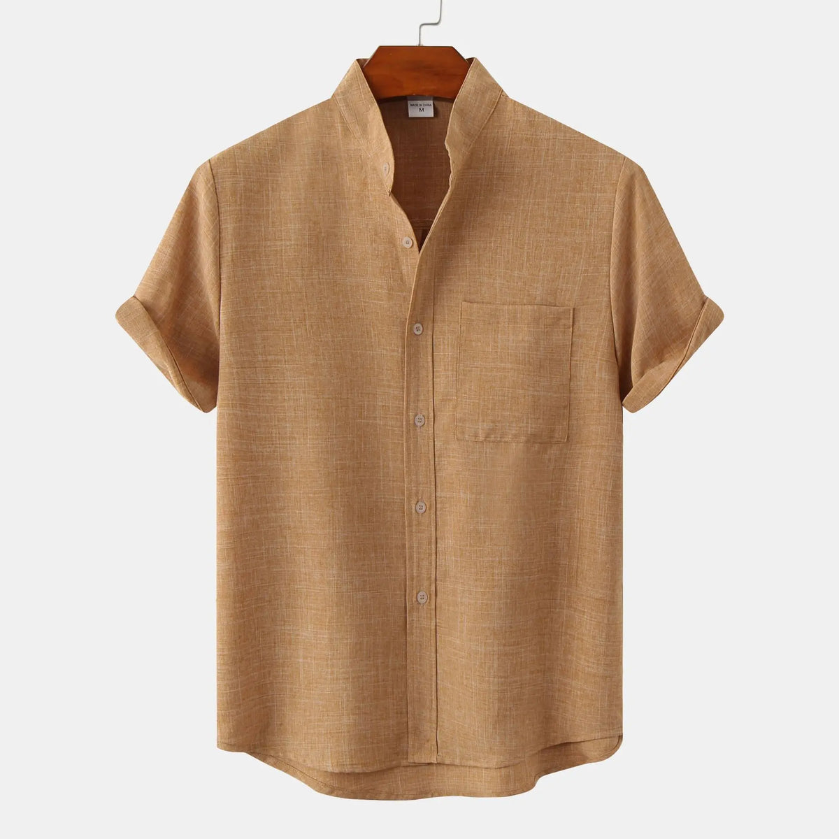 Marcelo Linen Shirt - Men's in black