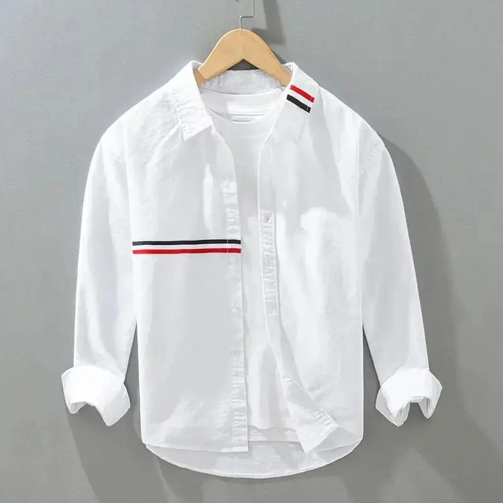 Cotton Dante Shirt - Unisex in white