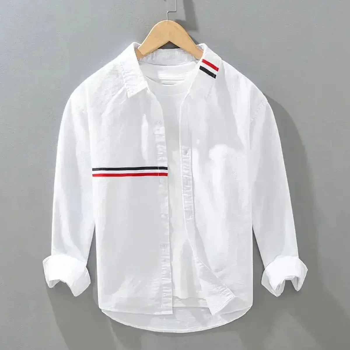 Cotton Dante Shirt - Unisex in white
