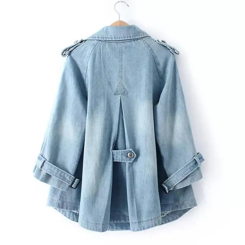 Everyday Denim Coat - Unisex in light blue