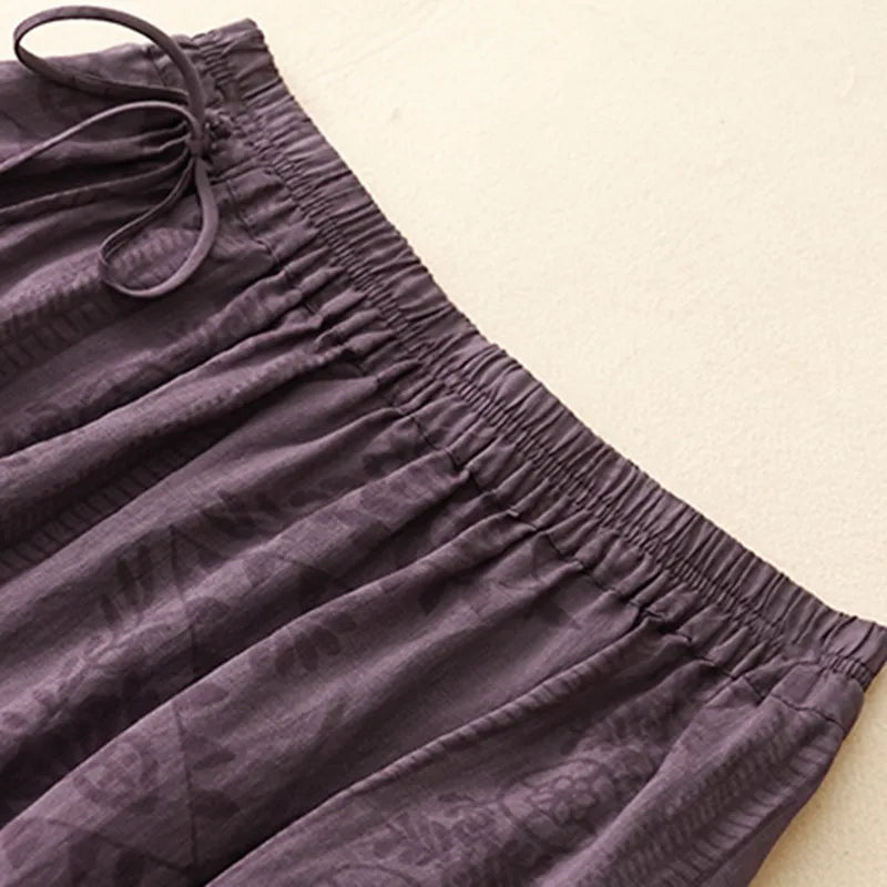 Margaux Floral Skirt - Women's in purple