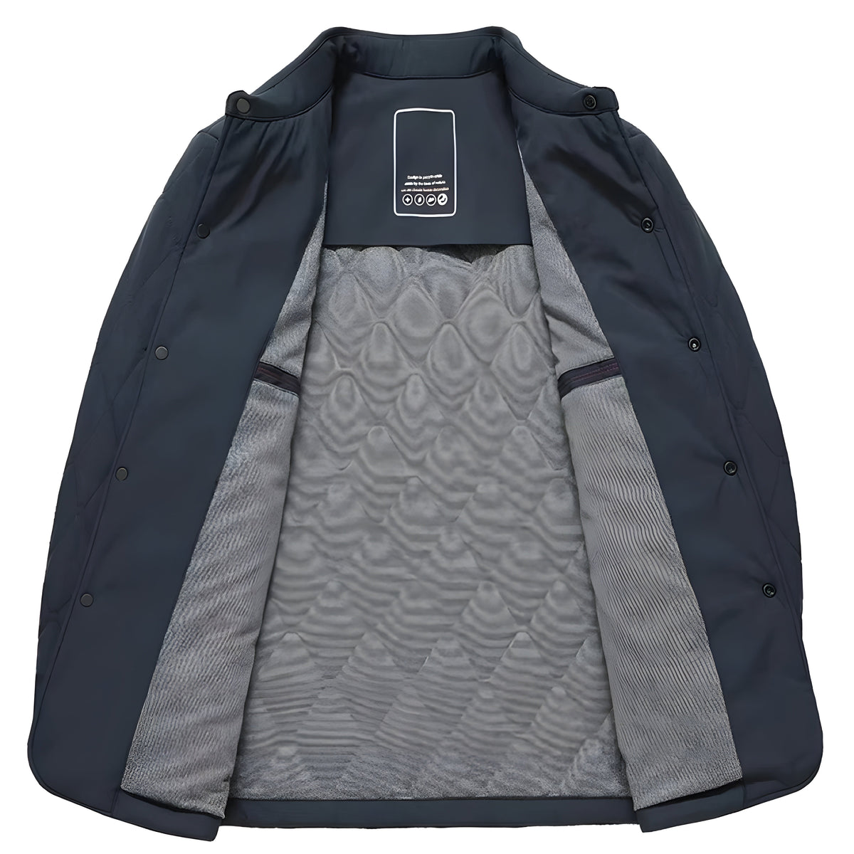 Hamilton Padded Jacket - Unisex in black