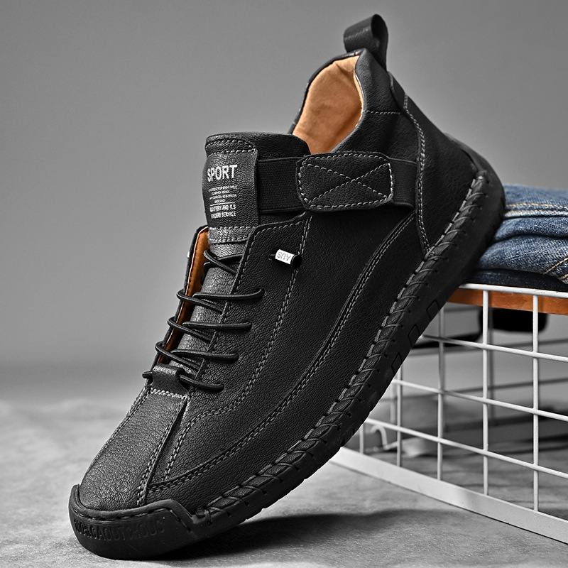Calder Handmade Leather Sneakers - Men's