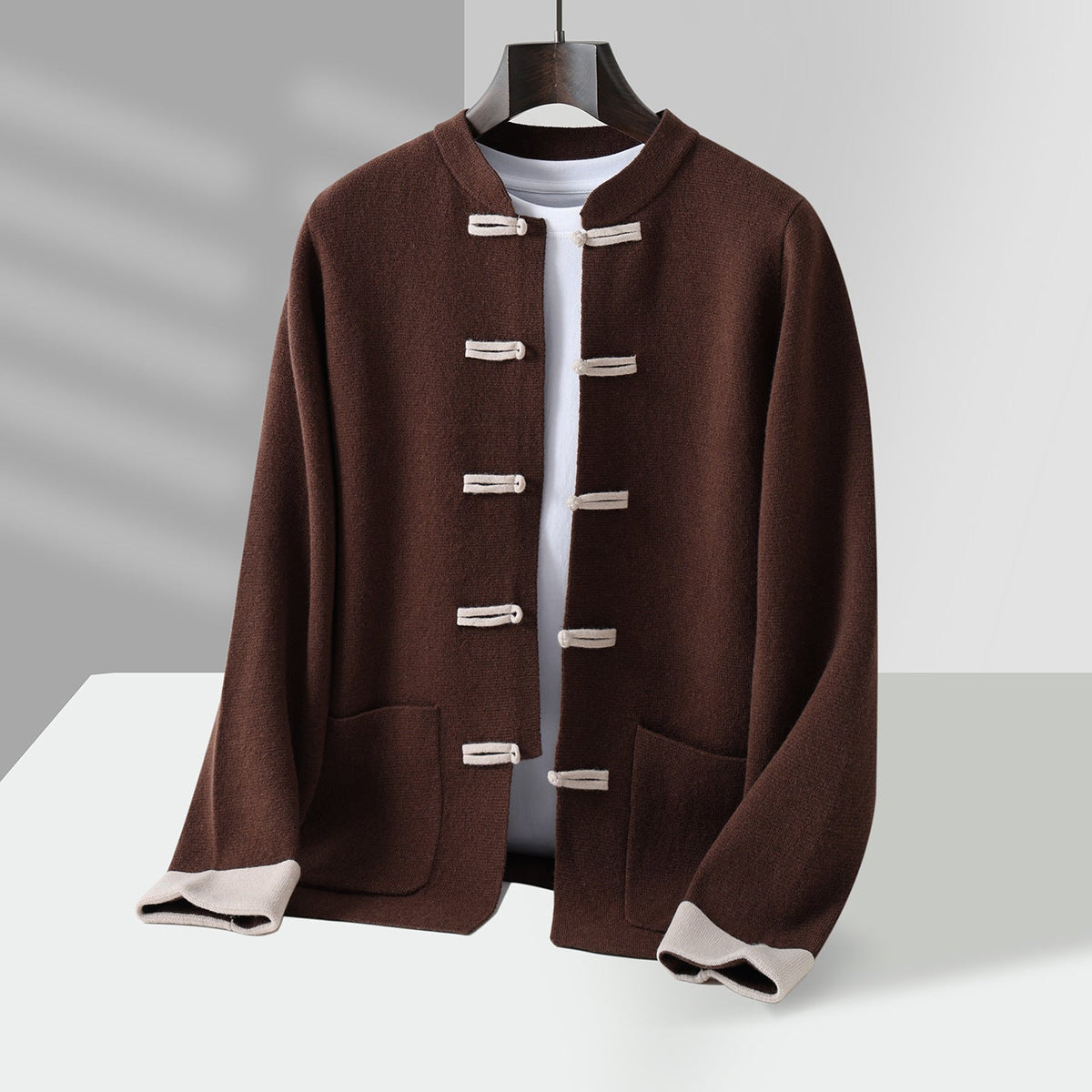 Hadley Cashmere Cardigan - Unisex in navy