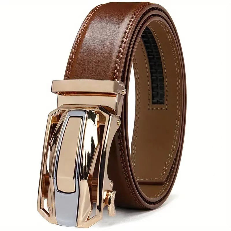 Lawson Leather Belt - Men's in set of 2 (brown and black)
