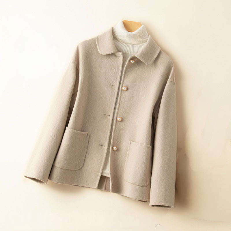Wren Cashmere Jacket - Unisex in blue