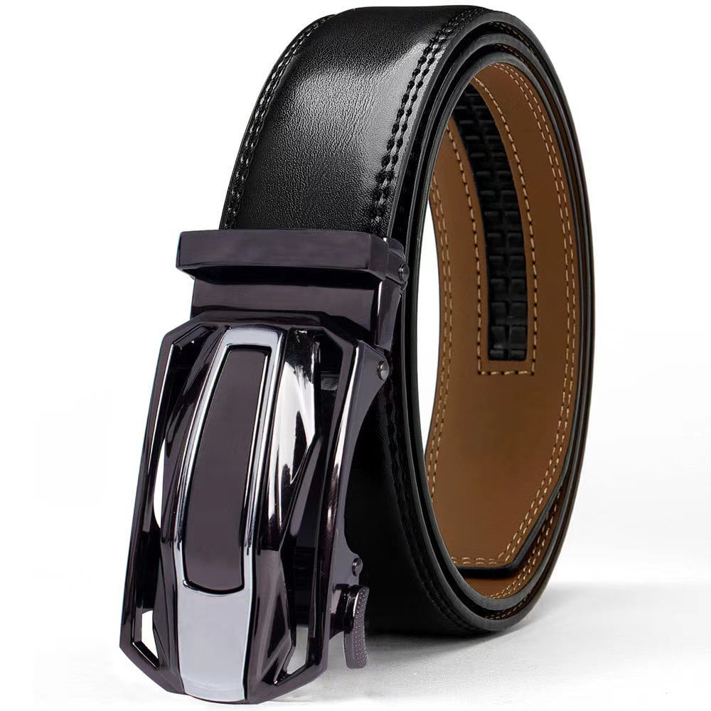 Lawson Leather Belt - Men's in set of 2 (brown and black)