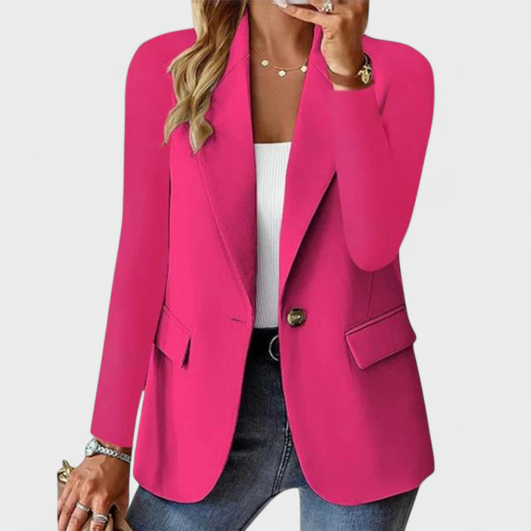 Tabitha Tailored Blazer - Unisex in pink
