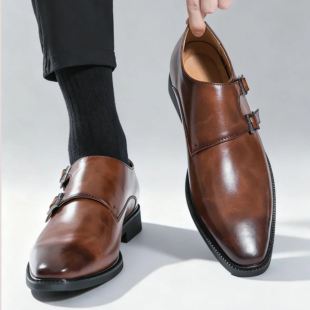 Rex Suede Loafers - Men's in brown