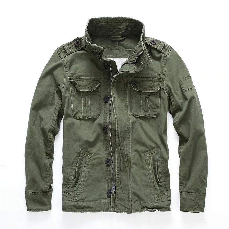 Keston Denim Jacket - Men's in green