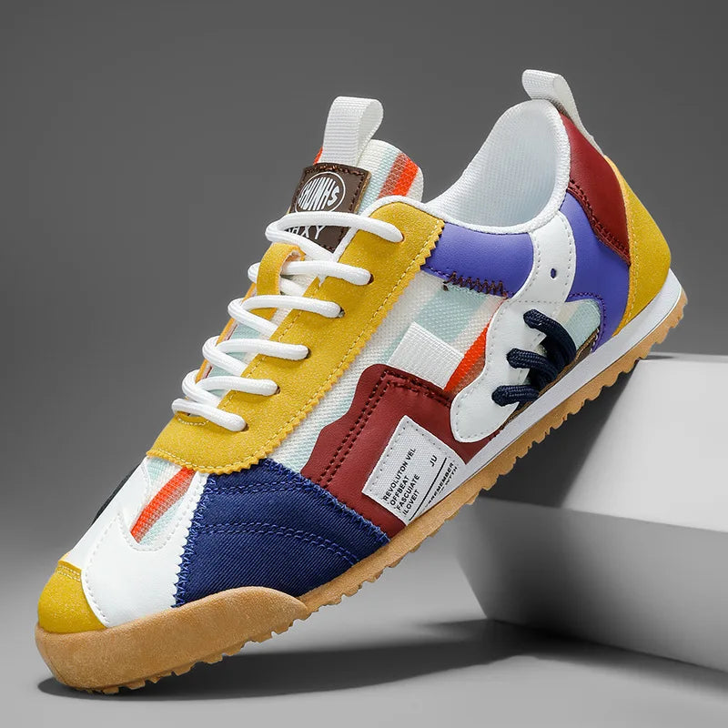 Lace Fairmont Sneakers - Men's in orange