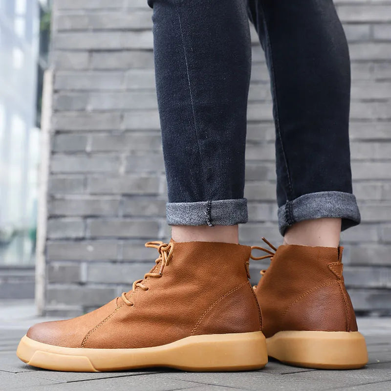 Kingsley Leather Shoes - Men's in brown