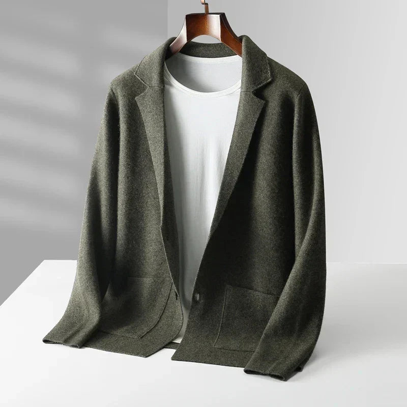 Pemberton Cashmere Cardigan - Unisex in brown