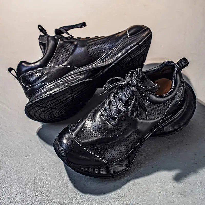 Alverton Leather Sneakers - Men's in brown