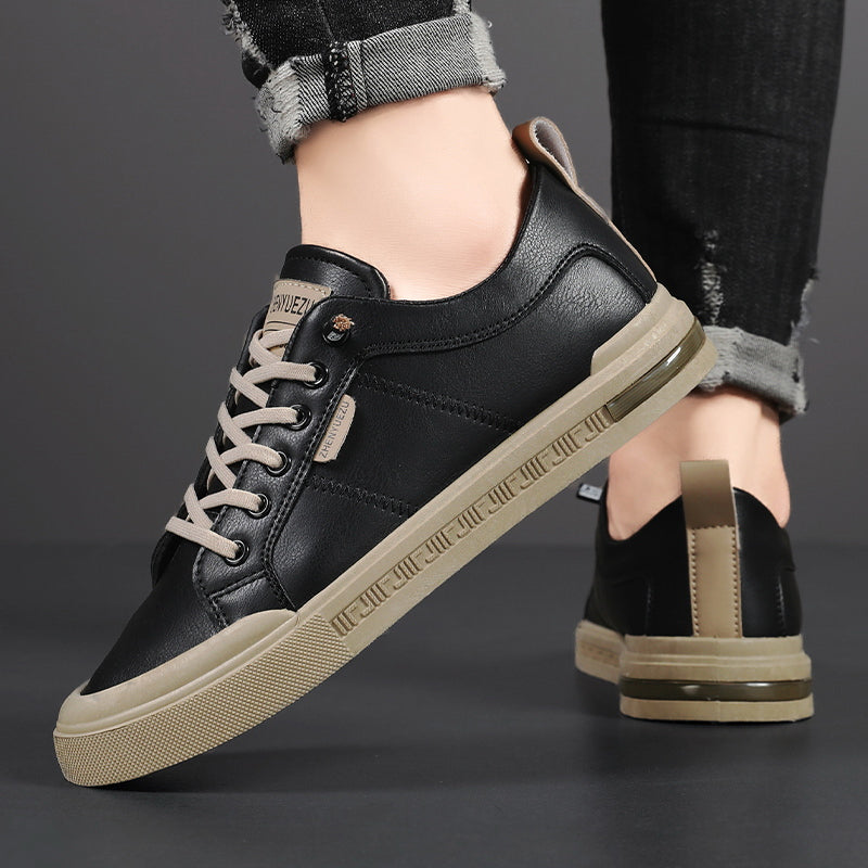 Leather Belnor Sneakers - Men's in brown